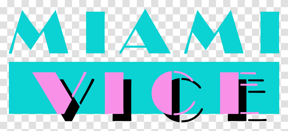 Miami Vice Logo, Trademark, Triangle Transparent Png