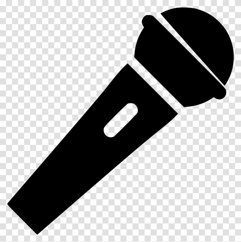 Mic Icon Microphone, Stick, Lamp, Shovel, Tool Transparent Png