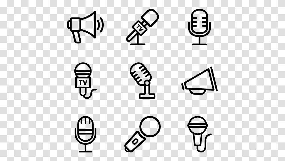 Mic Icon Packs Hand Drawn Social Media Icons, Gray, World Of Warcraft Transparent Png