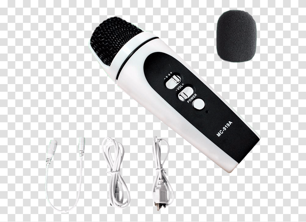 Mic Karaoke, Electronics, Adapter, Remote Control, Blow Dryer Transparent Png