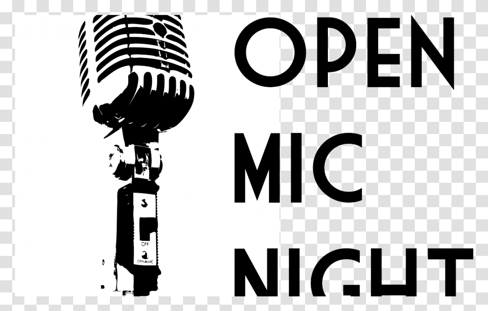Mic Large Retro Microphone Model Open Mic Night Clipart, Electrical Device Transparent Png