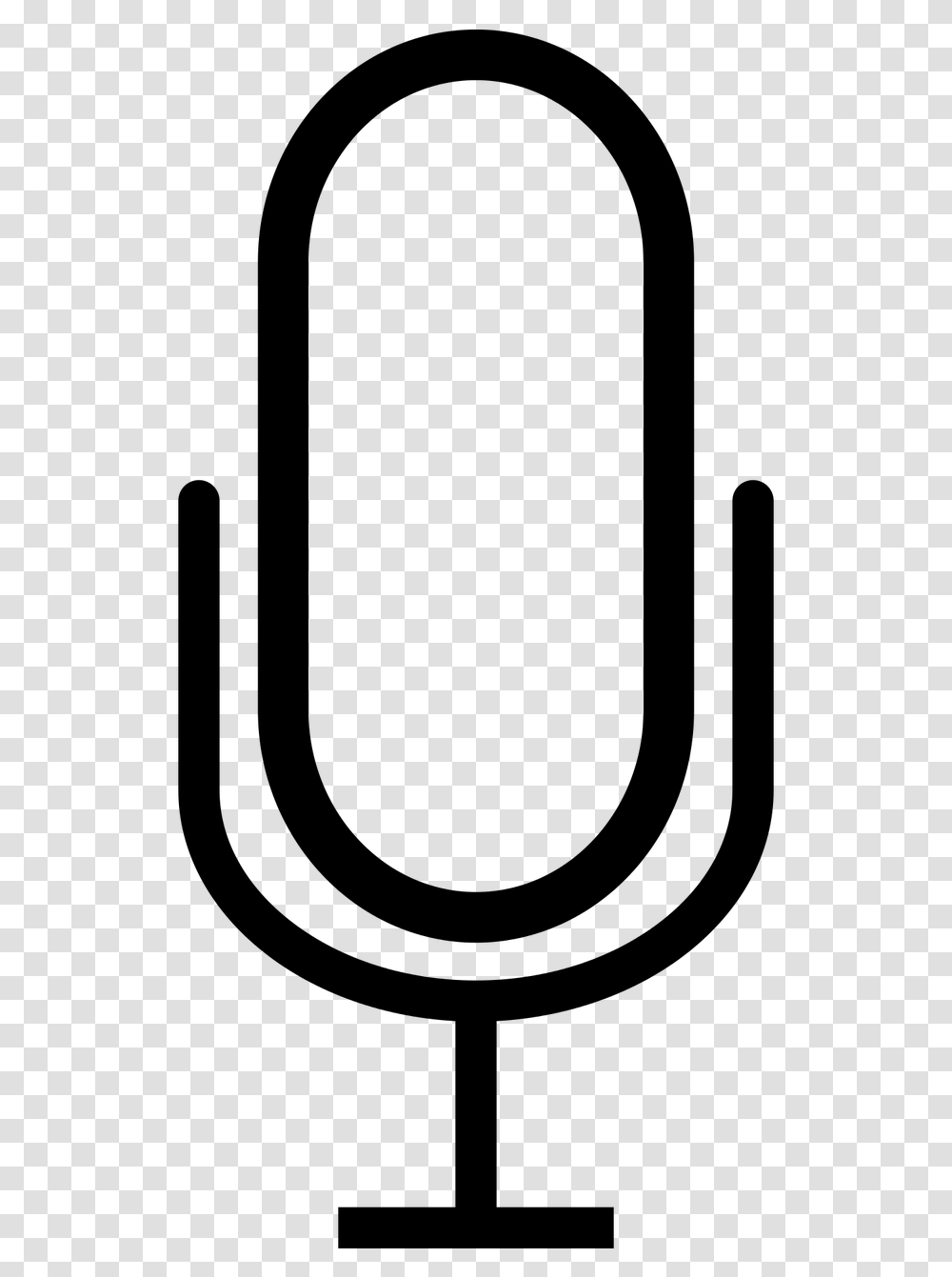 Mic Microphone Icon Free Photo Donne Microfono Stilizzate, Gray, World Of Warcraft Transparent Png