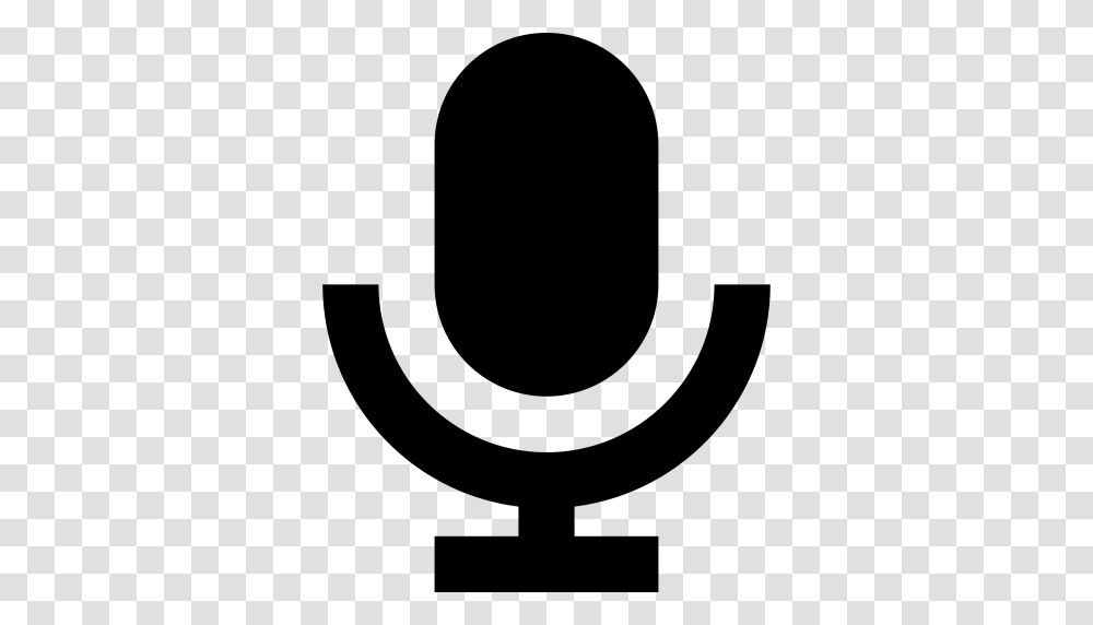 Mic Microphone Radio Mic Icon With And Vector Format, Gray, World Of Warcraft Transparent Png
