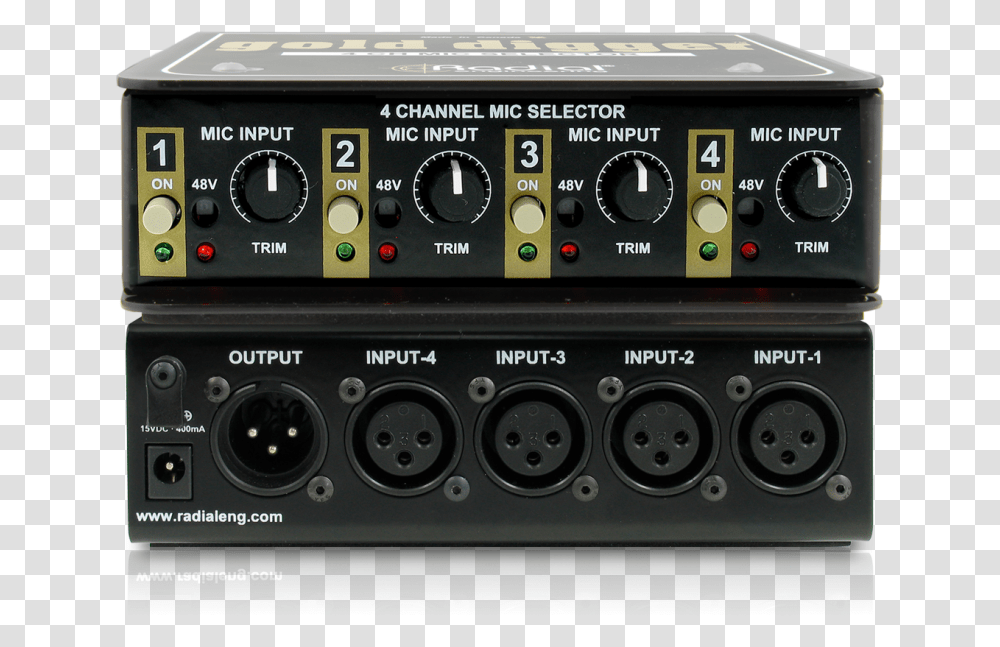 Mic Selector 1 Input 4 Output, Camera, Electronics, Amplifier, Electrical Device Transparent Png