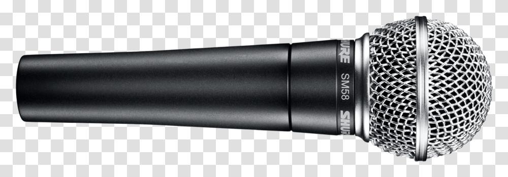 Mic Shure Sm58, Lamp, Flashlight, Weapon, Weaponry Transparent Png