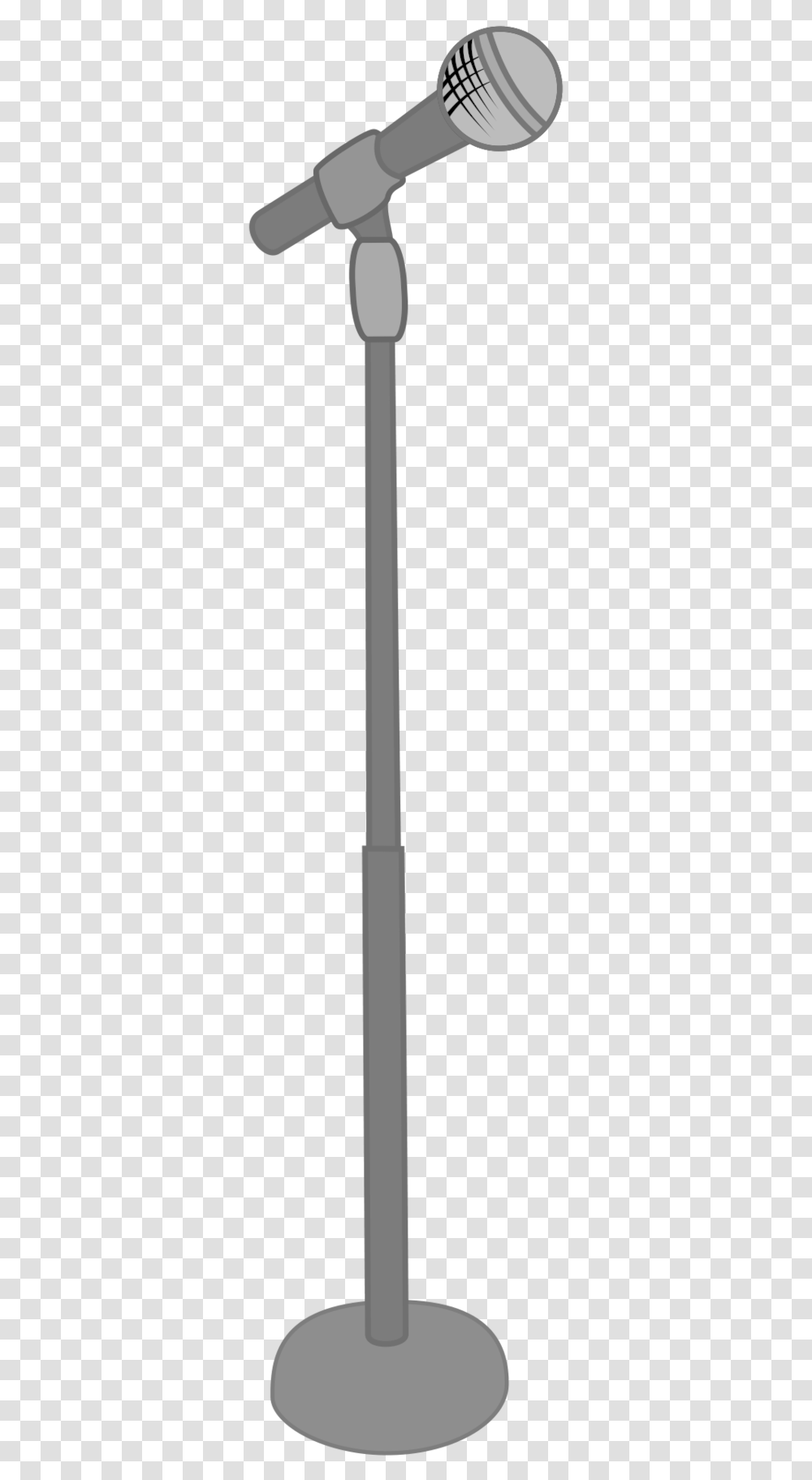 Mic Vector Microphone With Stand Clipart, People, Lamp Post, Weapon Transparent Png