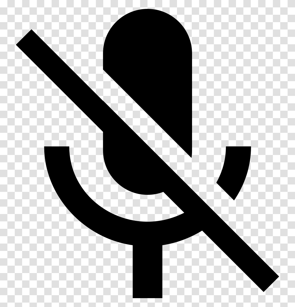 Mic Vector Turn Off Your Microphone, Axe, Tool, Hook Transparent Png