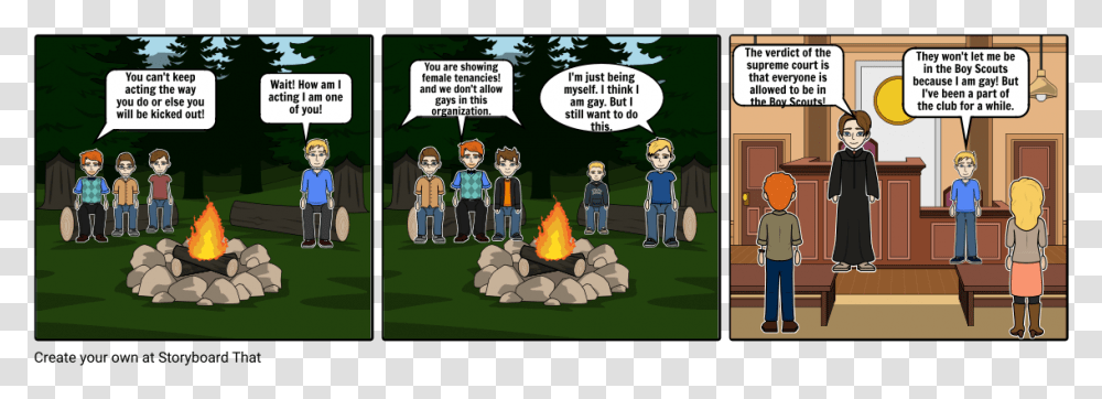 Mice And Men Opening Scene, Comics, Book, Person, Human Transparent Png