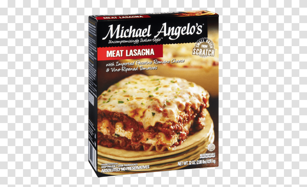 Michael Angelo Lasagna Meat Sauce, Pizza, Food, Pasta, Menu Transparent Png