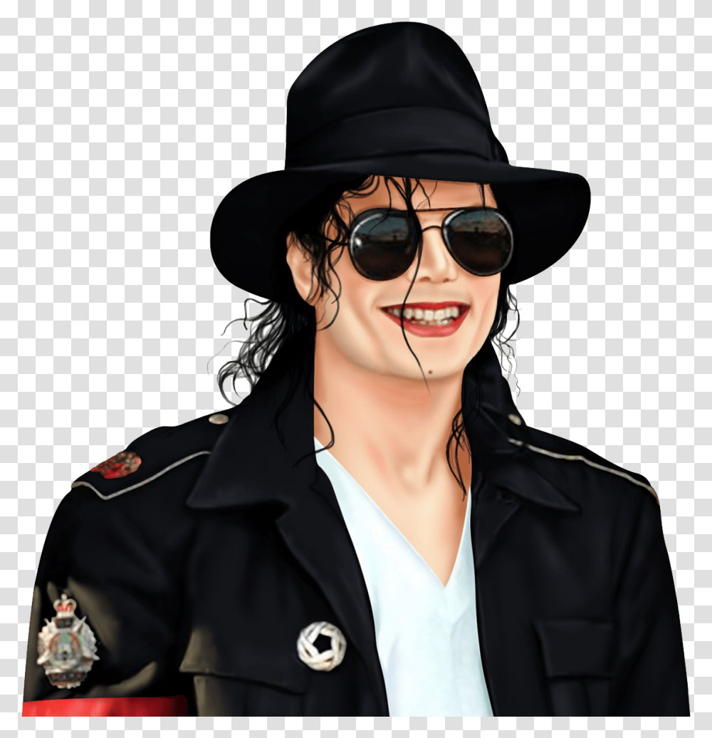 Michael Jackson, Celebrity, Apparel, Sunglasses Transparent Png