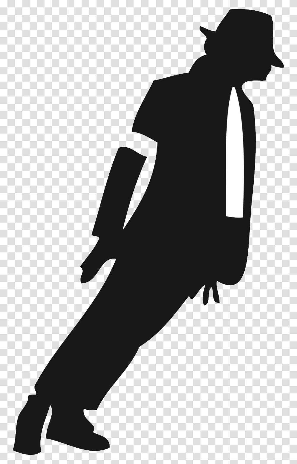 Michael Jackson, Celebrity, Silhouette, Stencil Transparent Png