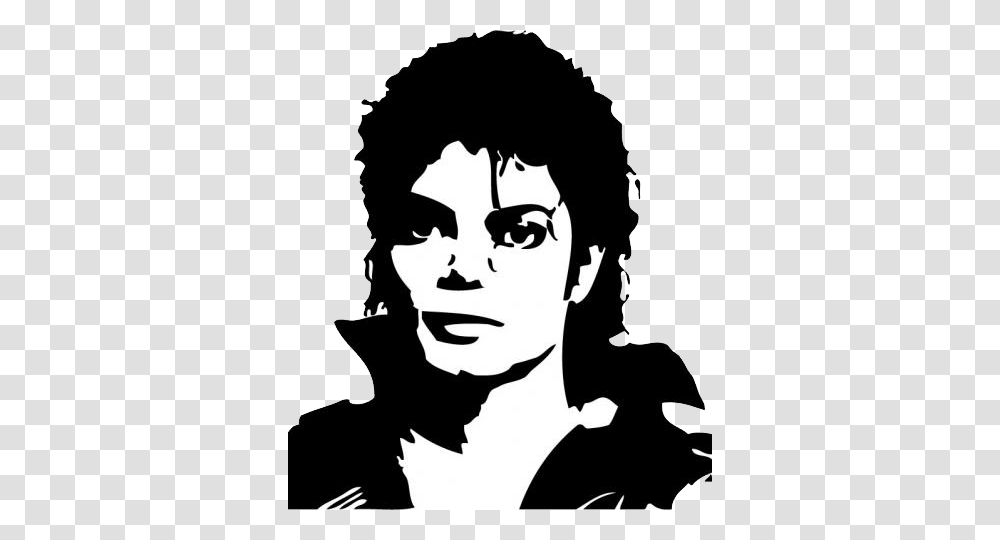 Michael Jackson, Celebrity, Stencil, Person, Human Transparent Png