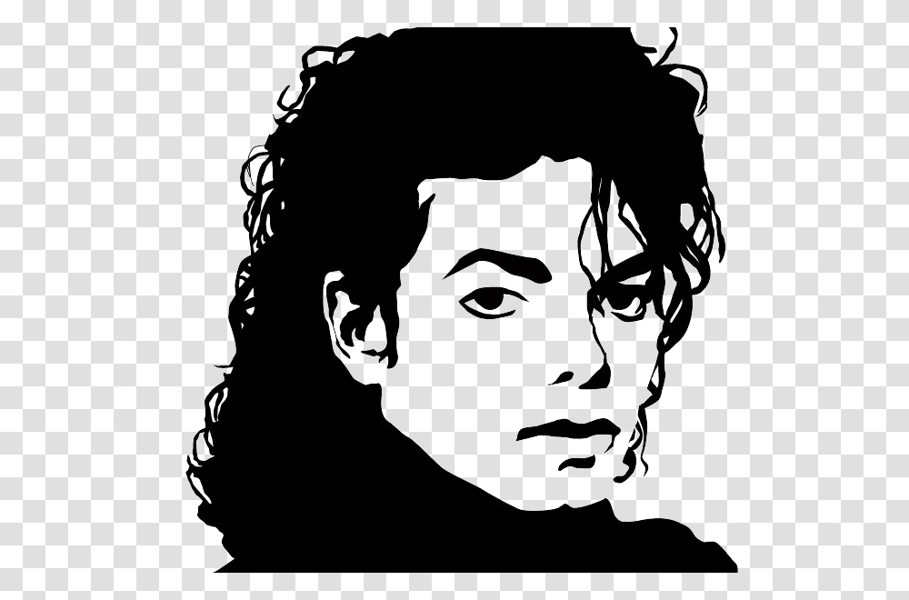 Michael Jackson, Celebrity, Stencil, Person, Human Transparent Png