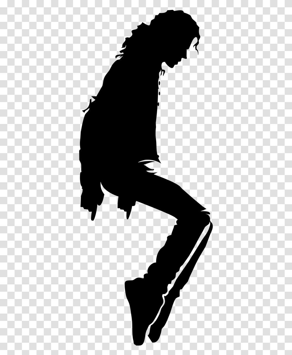 Michael Jackson Silhouette Poster, Gray, World Of Warcraft Transparent Png