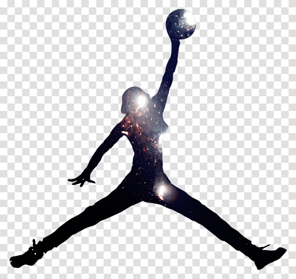 Michael Jordan Logo Hd Jordan Brand Classic Logo, Dance Pose, Leisure Activities, Adventure, Acrobatic Transparent Png
