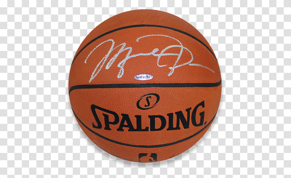 Michael Jordan Signed Spalding Basketball Spalding, Sport, Sports, Team Sport Transparent Png