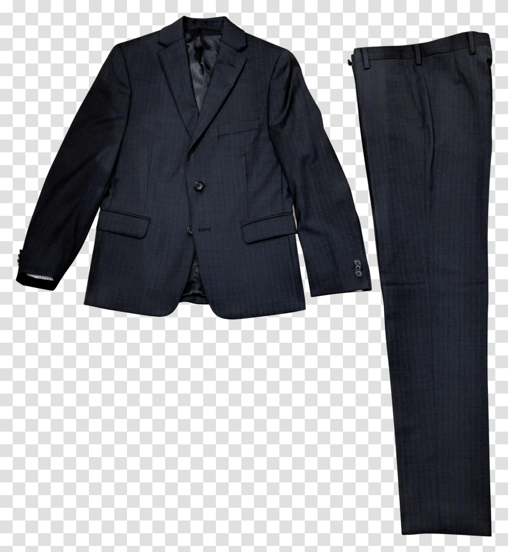 Michael Kors Boys Blackblue Tic Stripe Wool Suit Suit Formal Wear, Overcoat, Tuxedo, Pants Transparent Png