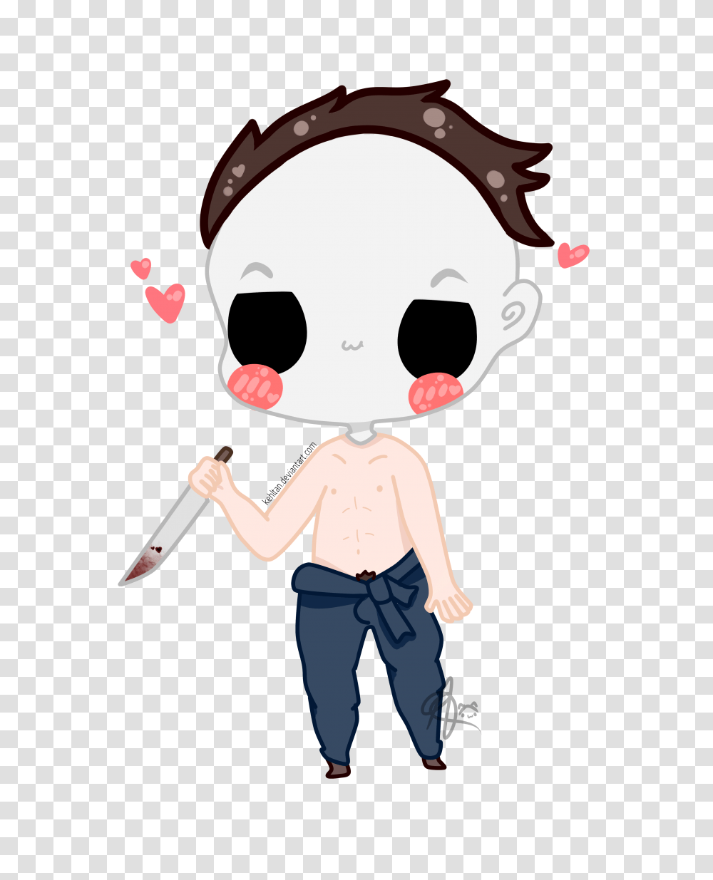 Michael Myers Chibi Deadbydaylight, Person, Human, People, Toy Transparent Png