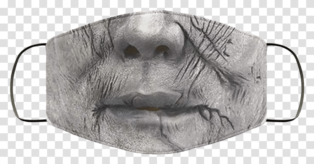 Michael Myers Halloween Face Mask Rockatee Mask, Art, Head, Drawing, Snout Transparent Png