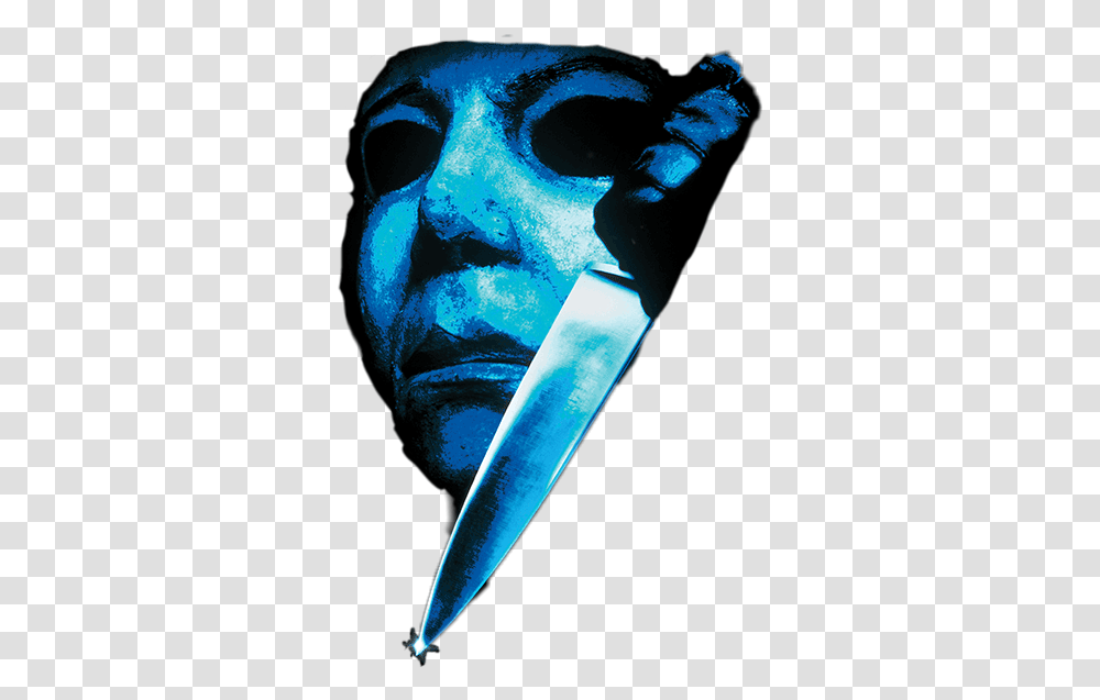 Michael Myers Halloween Sticker By Margaret Strachan Mask, Knife, Blade, Weapon, Weaponry Transparent Png