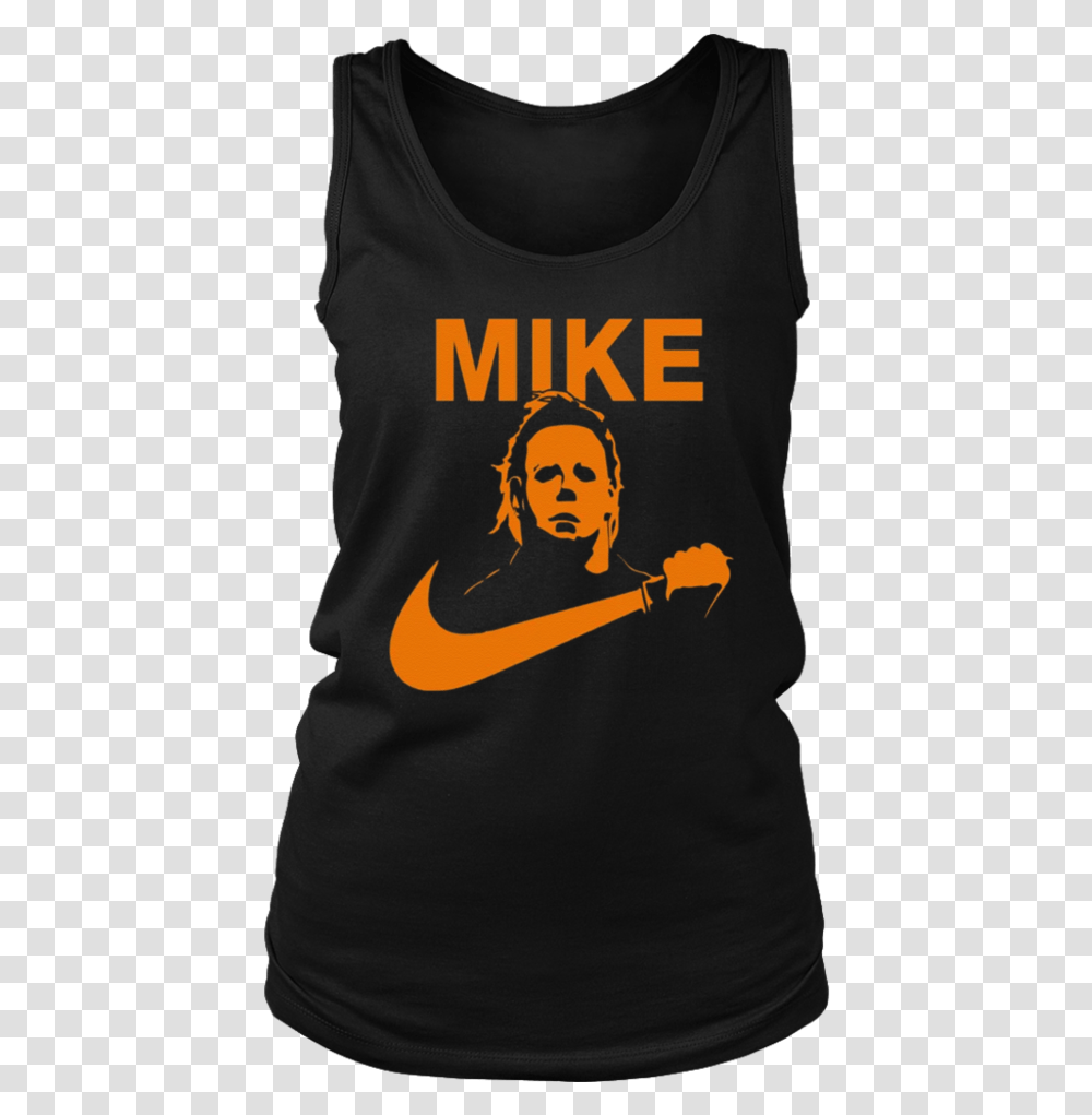 Michael Myers Just Do It T Shirt Pilates Tshirt, Apparel, T-Shirt, Sleeve Transparent Png