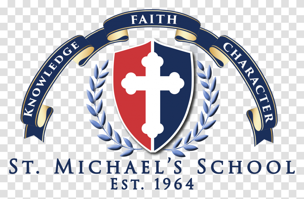 Michael S Ptg Holiday Wreath Fundraiser, Emblem, Cross, Logo Transparent Png