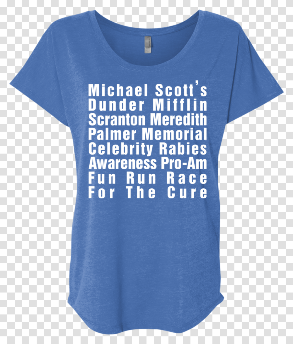 Michael Scott Rabies Shirt Active Shirt, Apparel, T-Shirt Transparent Png