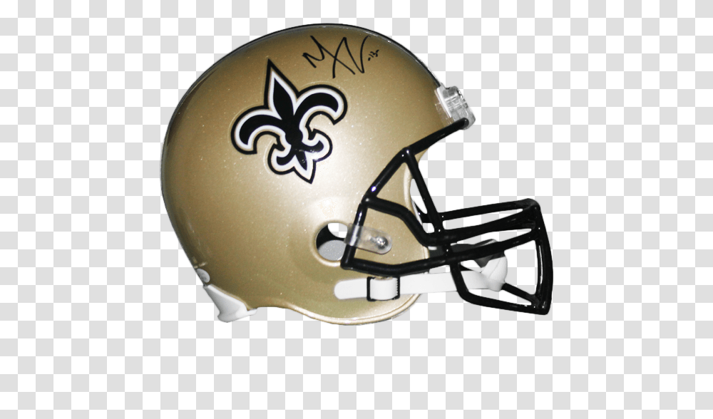 Michael Thomas New Orleans Saints Autographed Full New Orleans Saints, Apparel, Helmet, Football Helmet Transparent Png