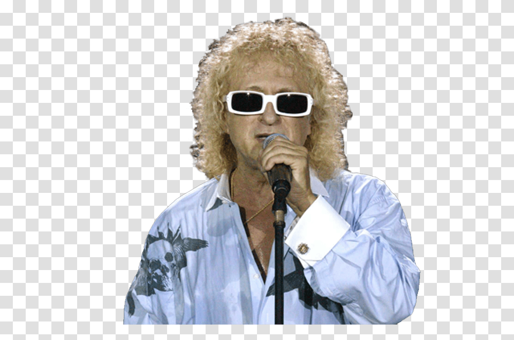 Michel Polnareff Singing Michel Polnareff, Sunglasses, Accessories, Person Transparent Png