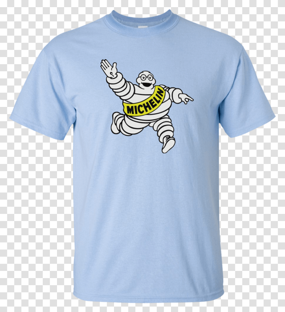 Michelin T Shirt Automotive Tires Michelin Man Racing, T-Shirt, Sleeve, Person Transparent Png
