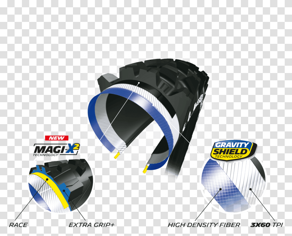 Michelin Wildenduro Front Magix Competition Ecorche1 Michelin Wild Enduro Front Casing, Helmet, Apparel, Electronics Transparent Png