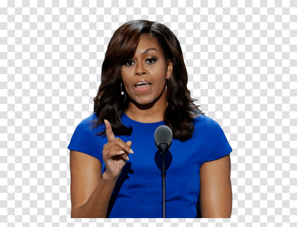 Michelle Obama Democratic National Convention White House, Audience, Crowd, Person, Human Transparent Png