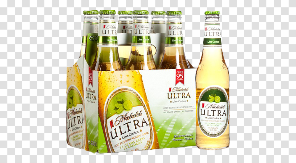 Michelob Ultra Lime Gold, Beer, Alcohol, Beverage, Lager Transparent Png