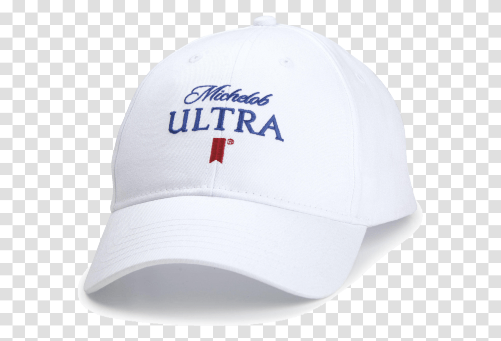 Michelob Ultra White Cap For Baseball, Clothing, Apparel, Baseball Cap, Hat Transparent Png