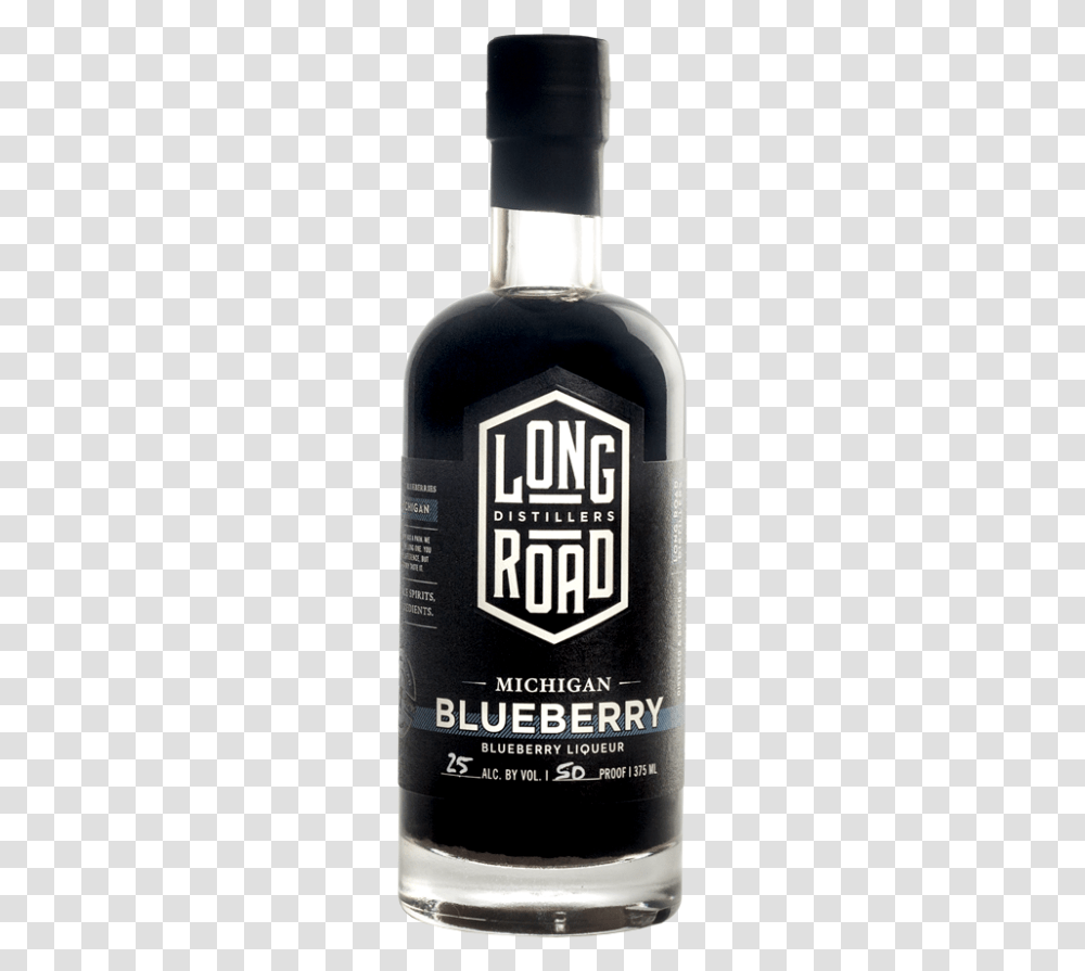 Michigan Blueberry Long Road Distillers Glass Bottle, Beer, Alcohol, Beverage, Drink Transparent Png