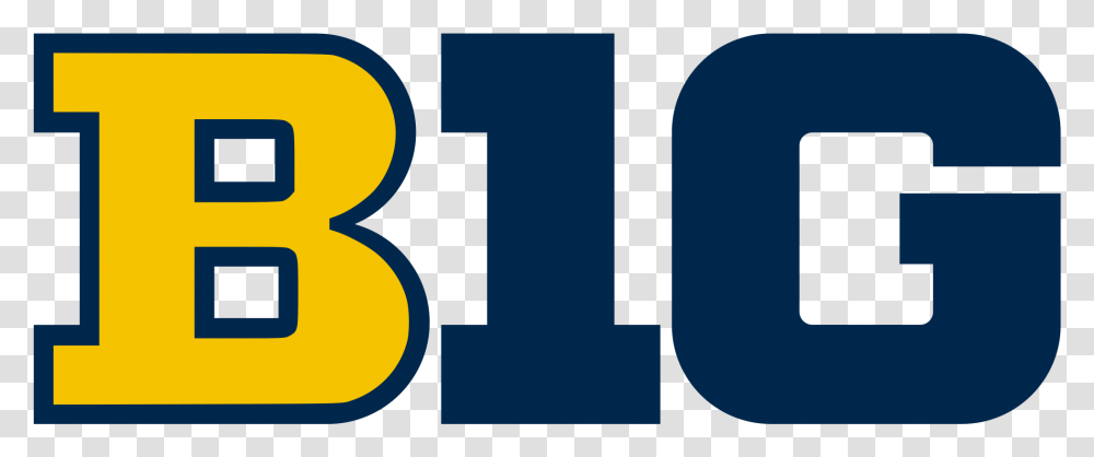 Michigan Clipart Svg Big Ten Football Championship 2018, Number, Alphabet Transparent Png