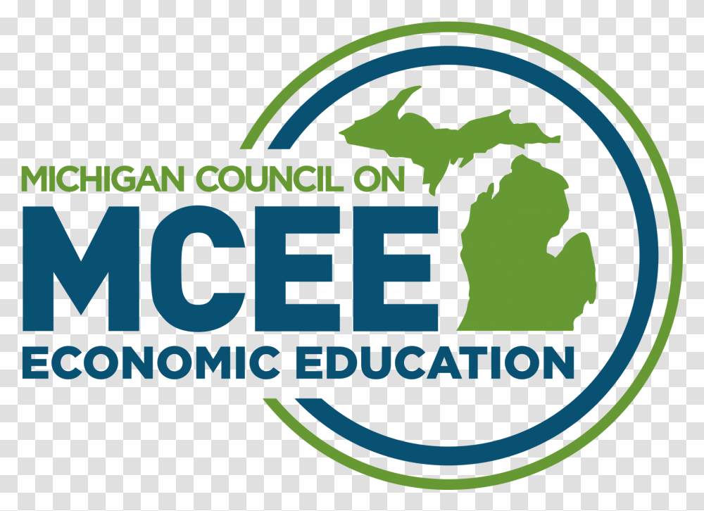 Michigan Council On Economic Education Agc Michigan, Word, Label, Logo Transparent Png