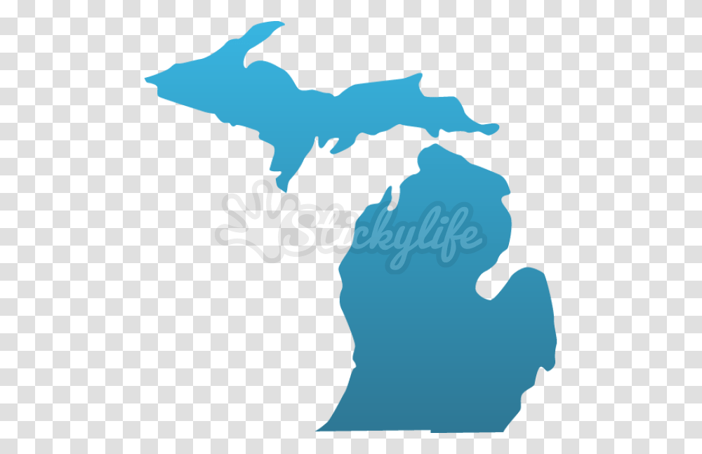Michigan Custom State Decals, Water, Nature, Sea, Outdoors Transparent Png