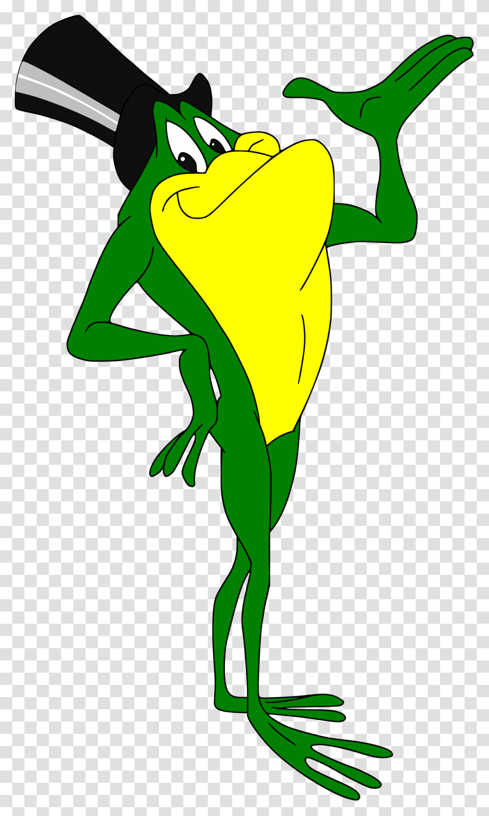 Michigan J Frog Cartoon, Animal, Leisure Activities, Dance Transparent Png