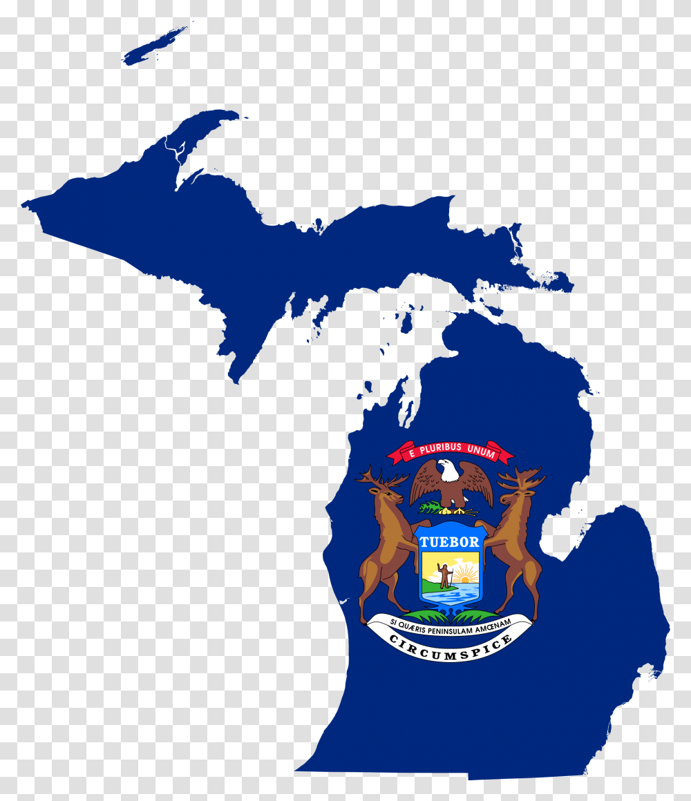 Michigan Map, Logo, Building Transparent Png