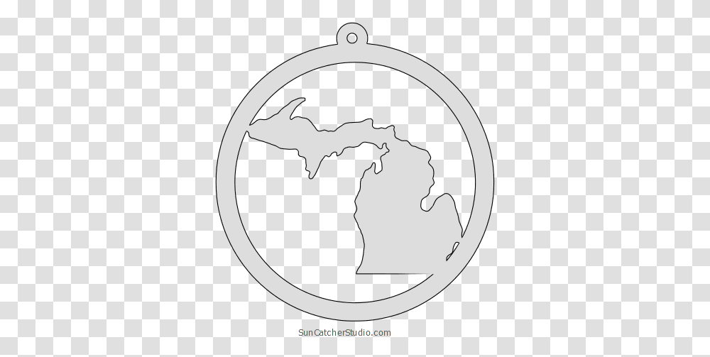 Michigan Map Outline Printable State Shape Stencil Pattern Sticker Car Mockup Free, Astronomy, Outer Space, Universe, Planet Transparent Png
