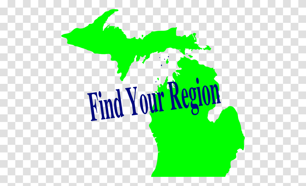 Michigan Region Large Size, Label Transparent Png
