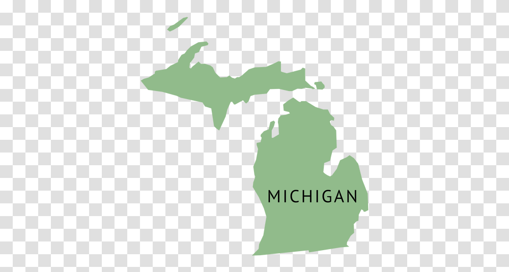 Michigan State Plain Map & Svg Vector File Michigan Electoral Map 2012, Shark, Sea Life, Fish, Animal Transparent Png