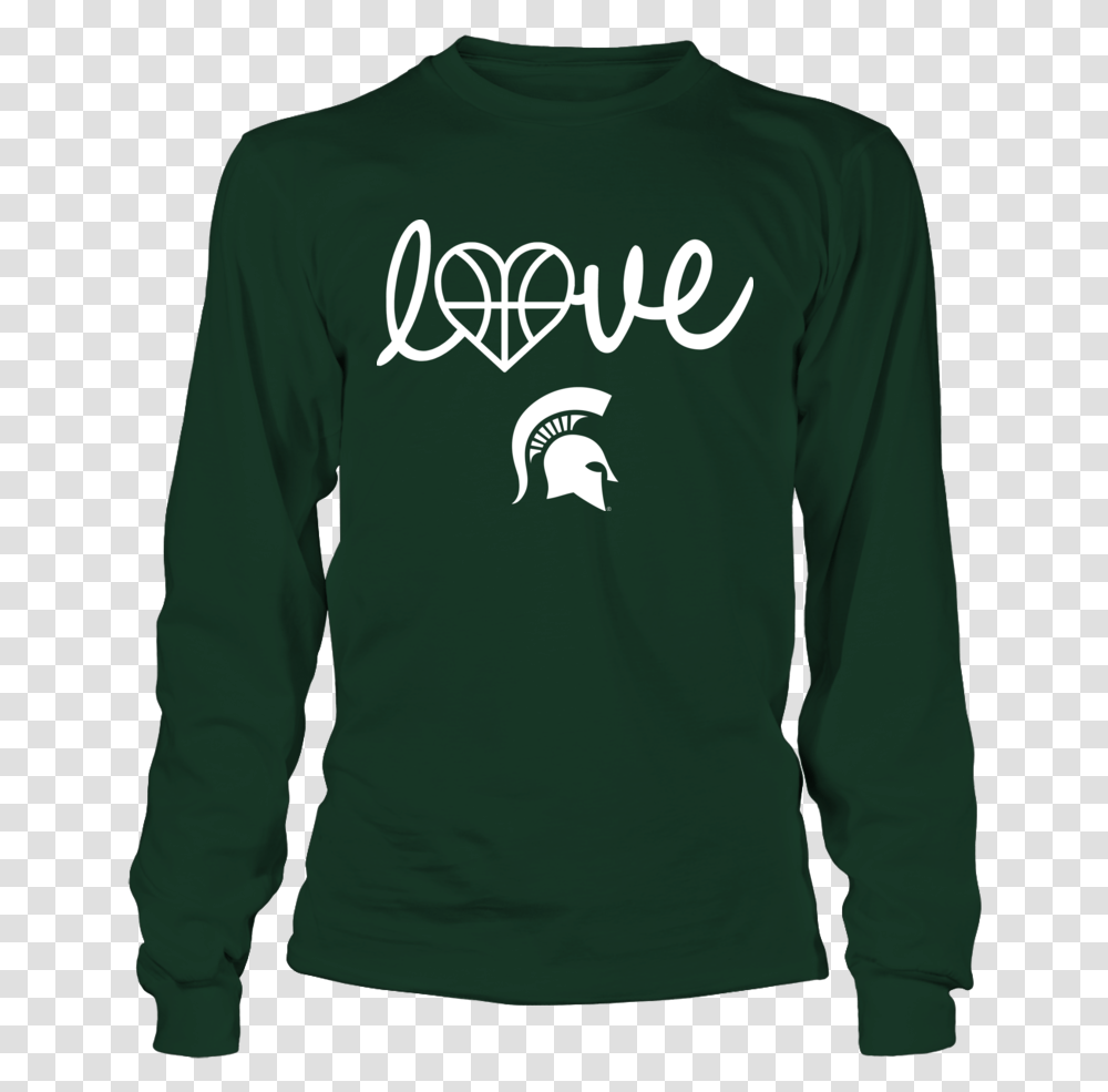 Michigan State Spartans, Sleeve, Apparel, Long Sleeve Transparent Png