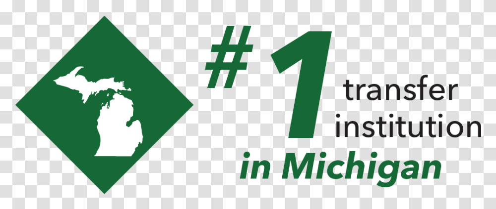 Michigan Transfer Michigan, Number, Green Transparent Png