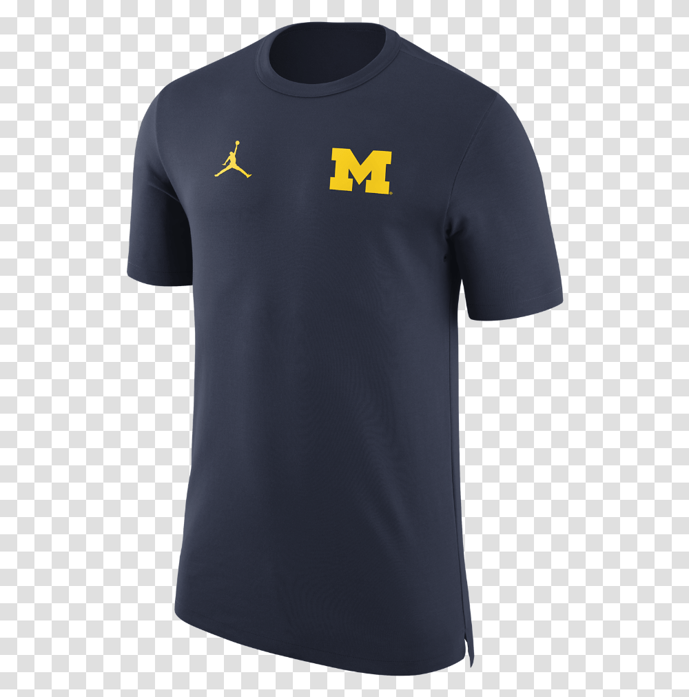 Michigan Wolverines Jordan Dri Fit, Apparel, Sleeve, Shirt Transparent Png