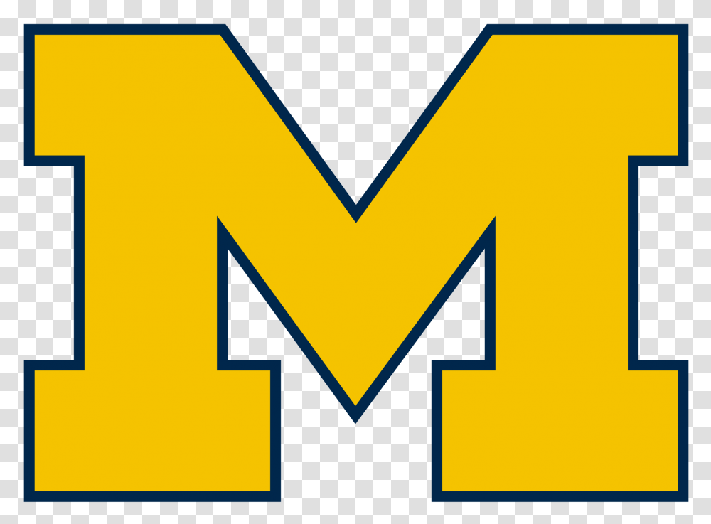 Michigan Wolverines Logo, Word Transparent Png