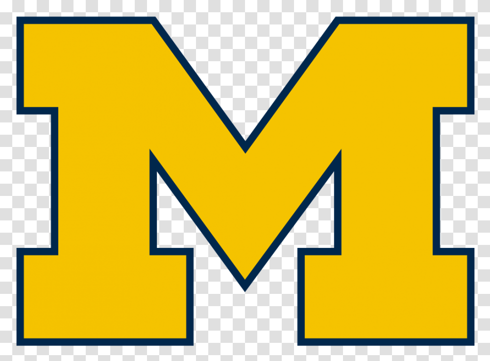 Michigan Wolverines Logo, Word Transparent Png