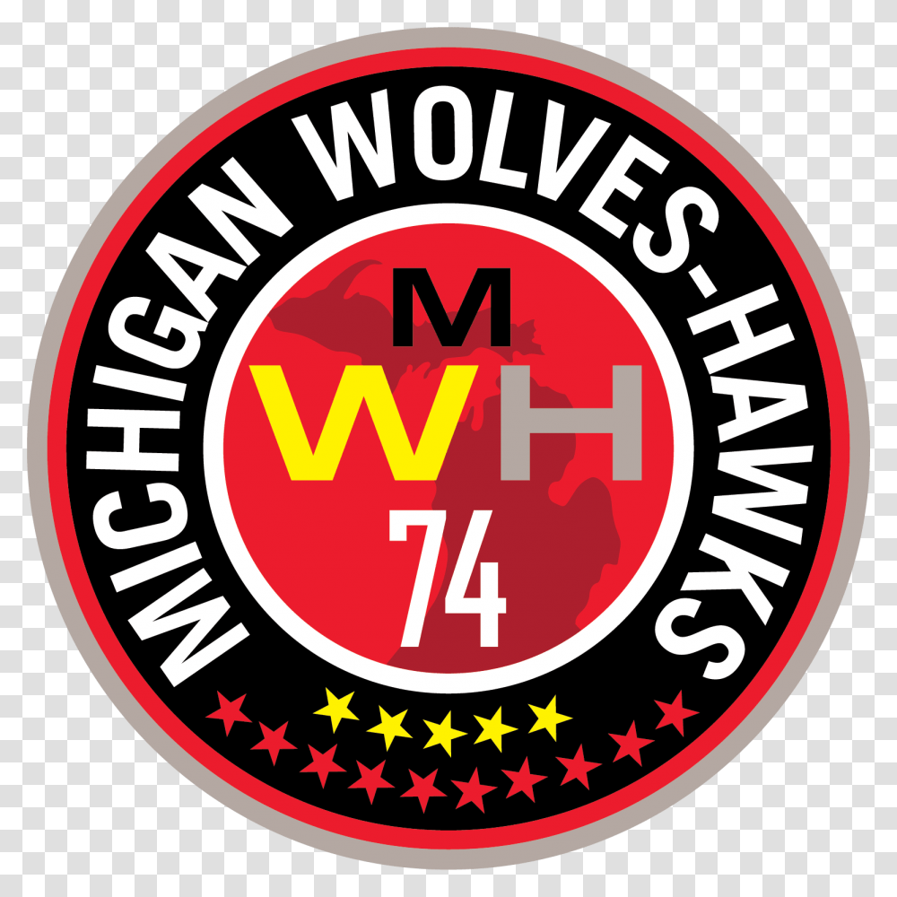 Michigan Wolves Hawks Logo, Label, Sticker Transparent Png