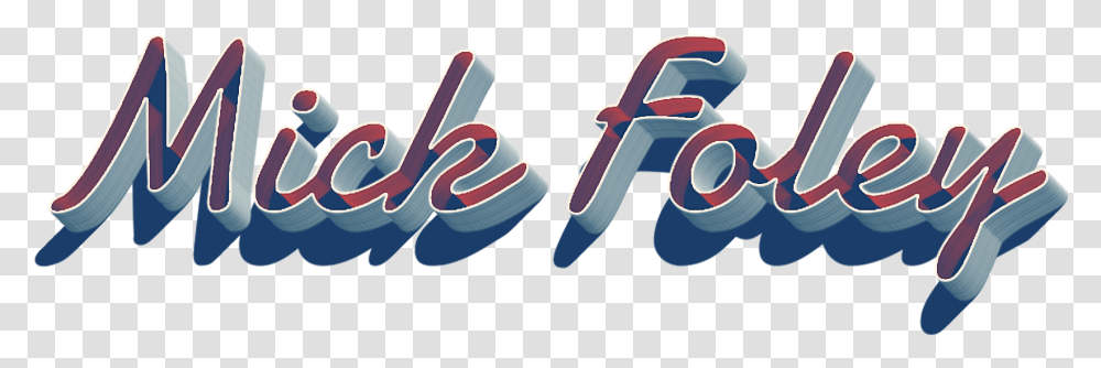 Mick Foley 3d Letter Name Graphic Design, Dynamite Transparent Png